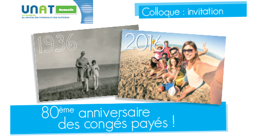 Colloque : 80ème anniversaire des congés payés - 24 novembre - Mondeville