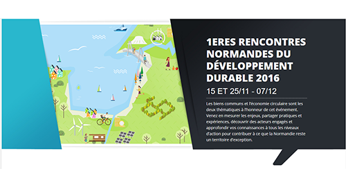 1e Rencontres normandes du développement durable