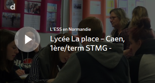 Vidéo : Lycée Laplace – Caen - Réalisations d'actions sociales culturelles et sportives à destination d’un public enfants défavorisés